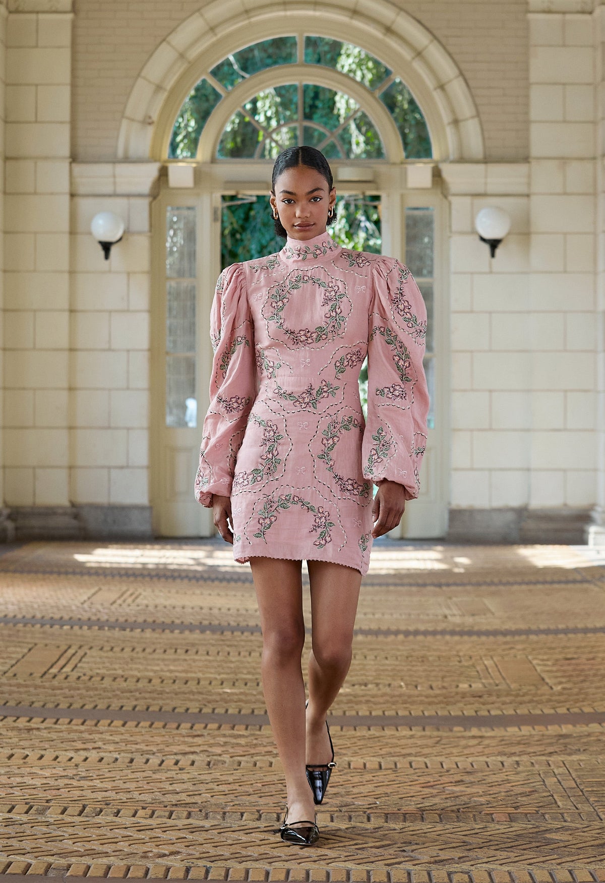Guaba Wisteria Mini Dress