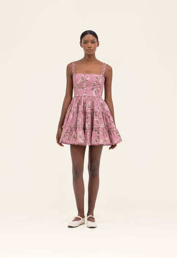 Lima Wisteria Mini Dress