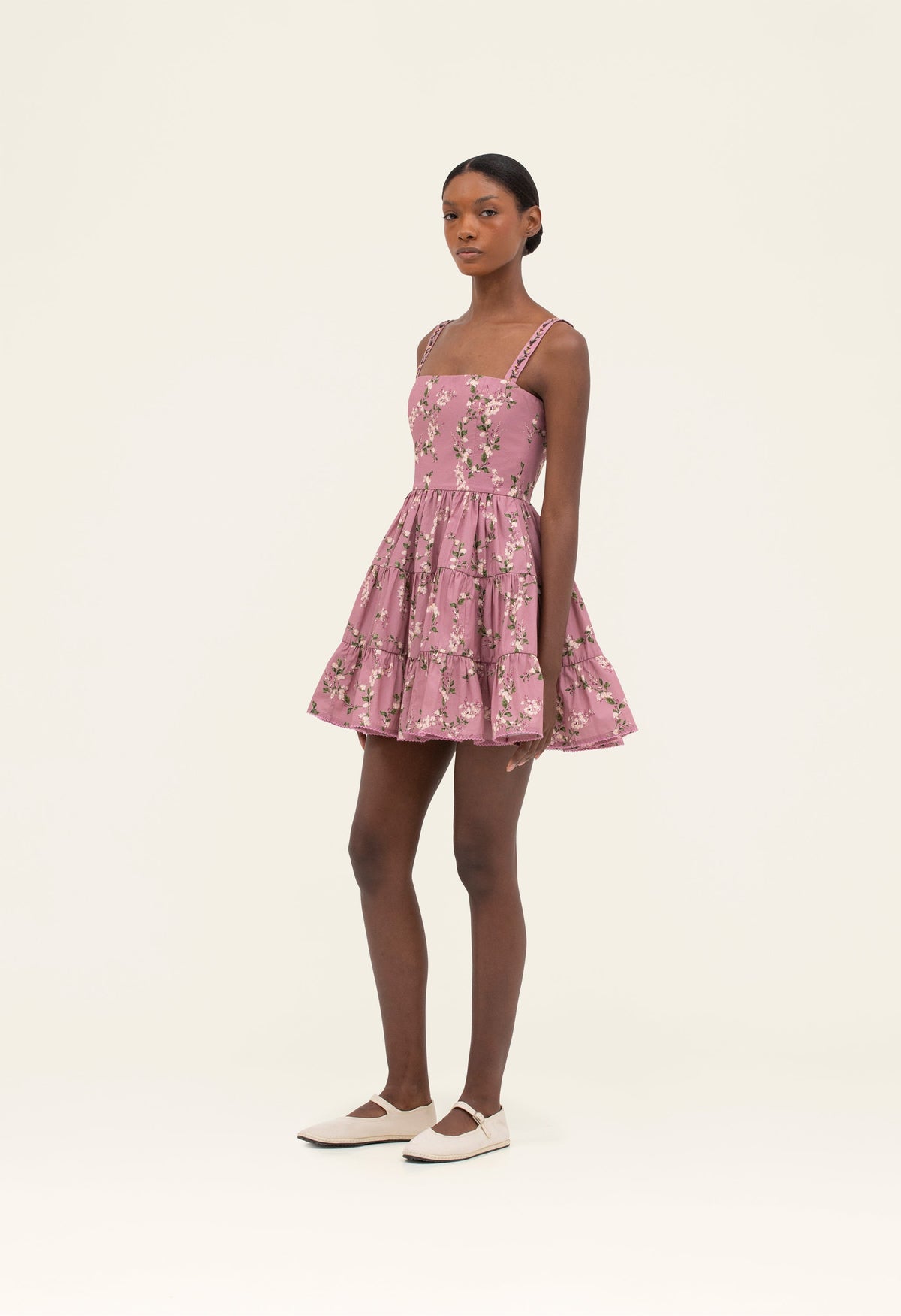 Lima Wisteria Mini Dress