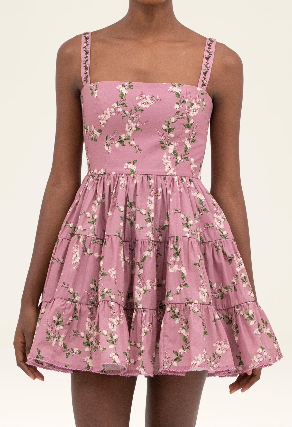 Lima Wisteria Mini Dress