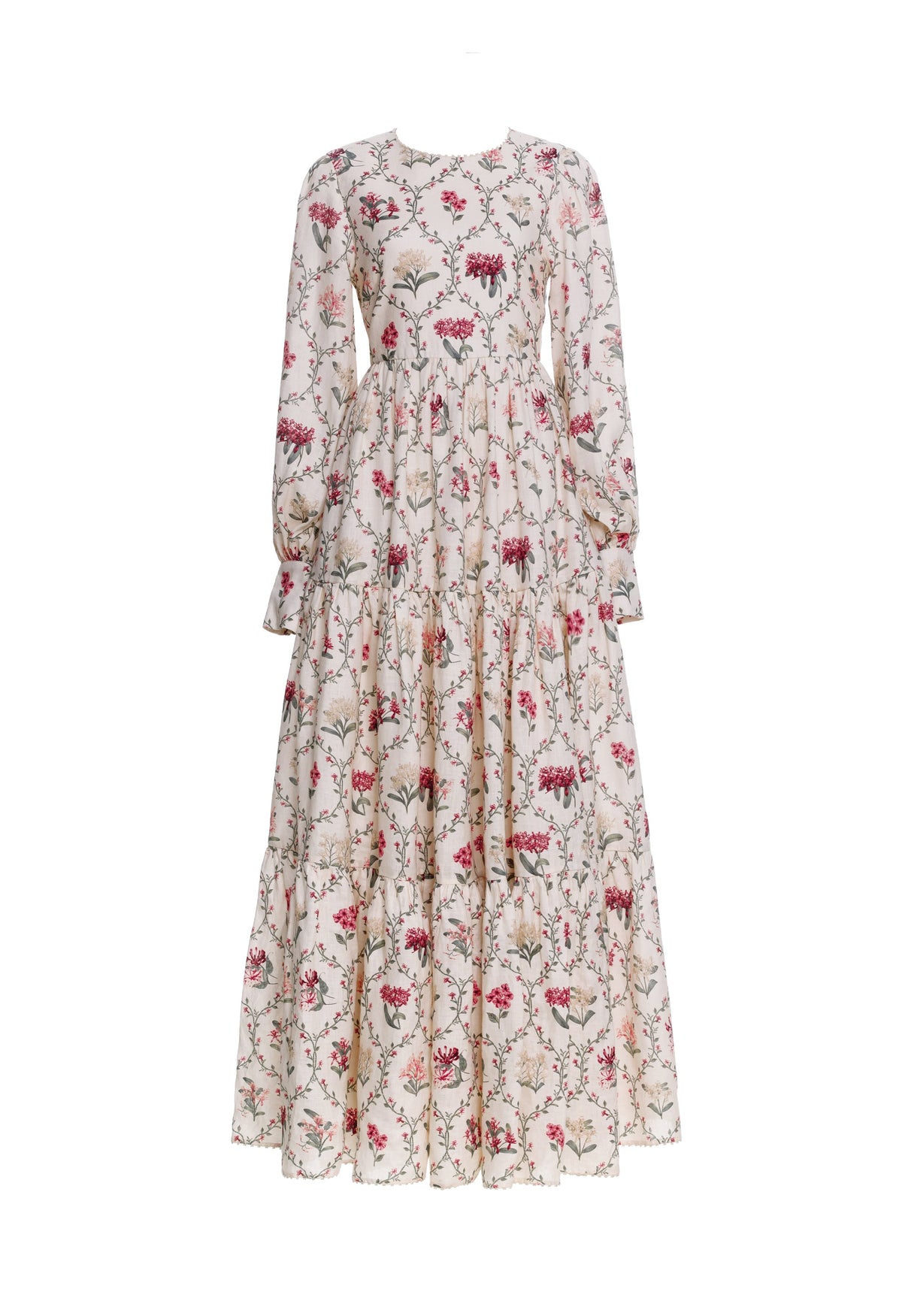 Nuez Orquidea Maxi Dress