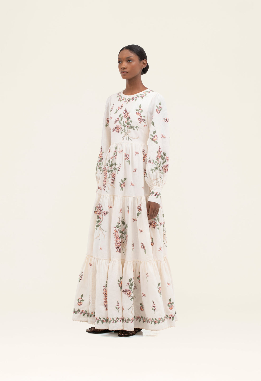 Nuez Wisteria Maxi Dress
