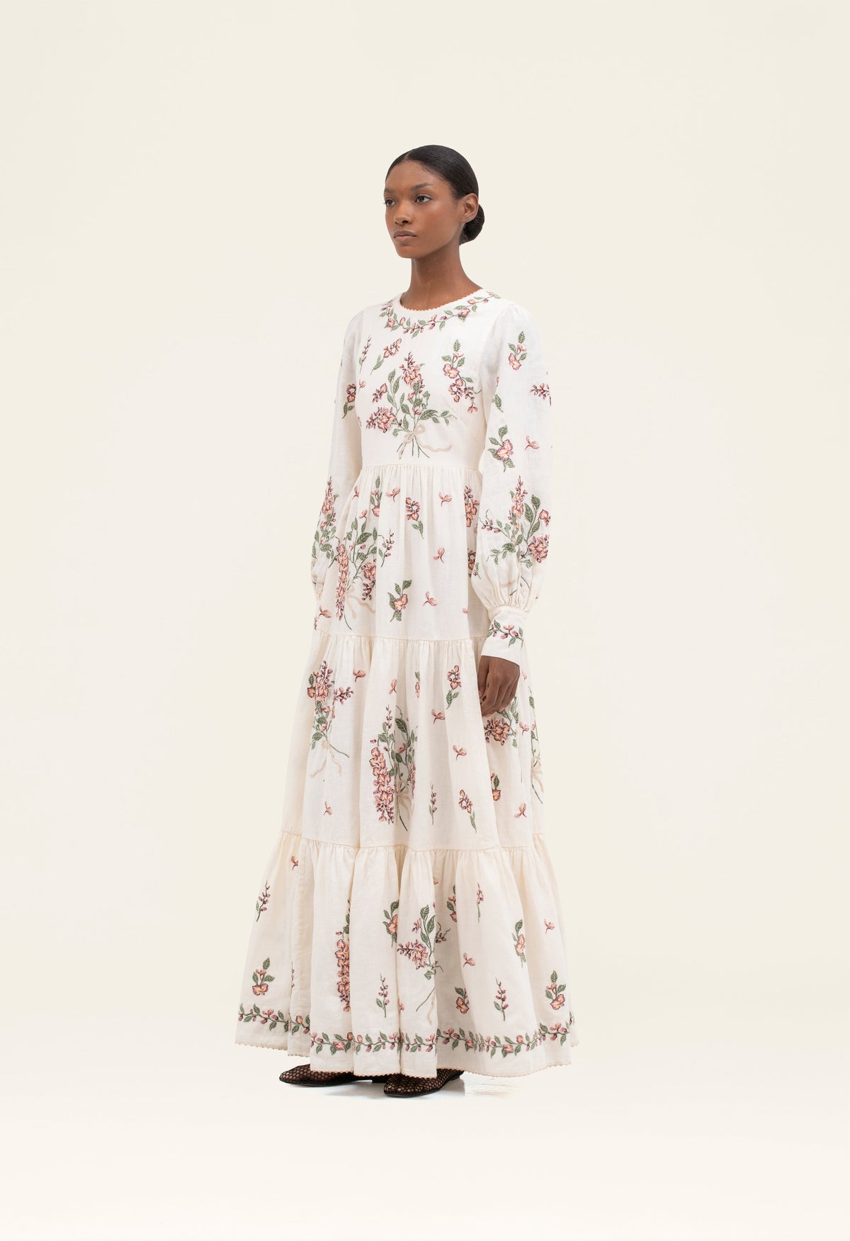 Nuez Wisteria Maxi Dress