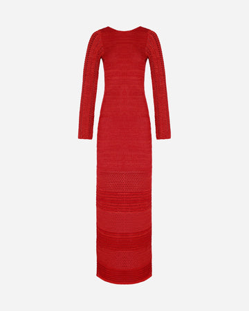 Ceremonia Maxi Dress | Scarlet Red