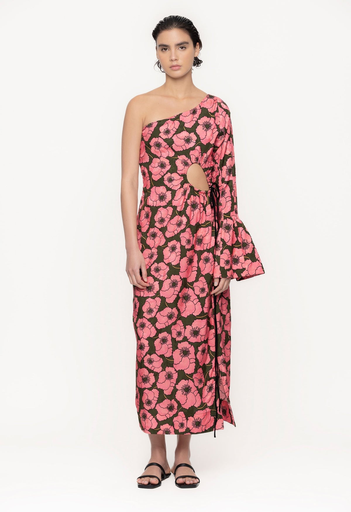 Cadillo Botanico Rosa Maxi Dress
