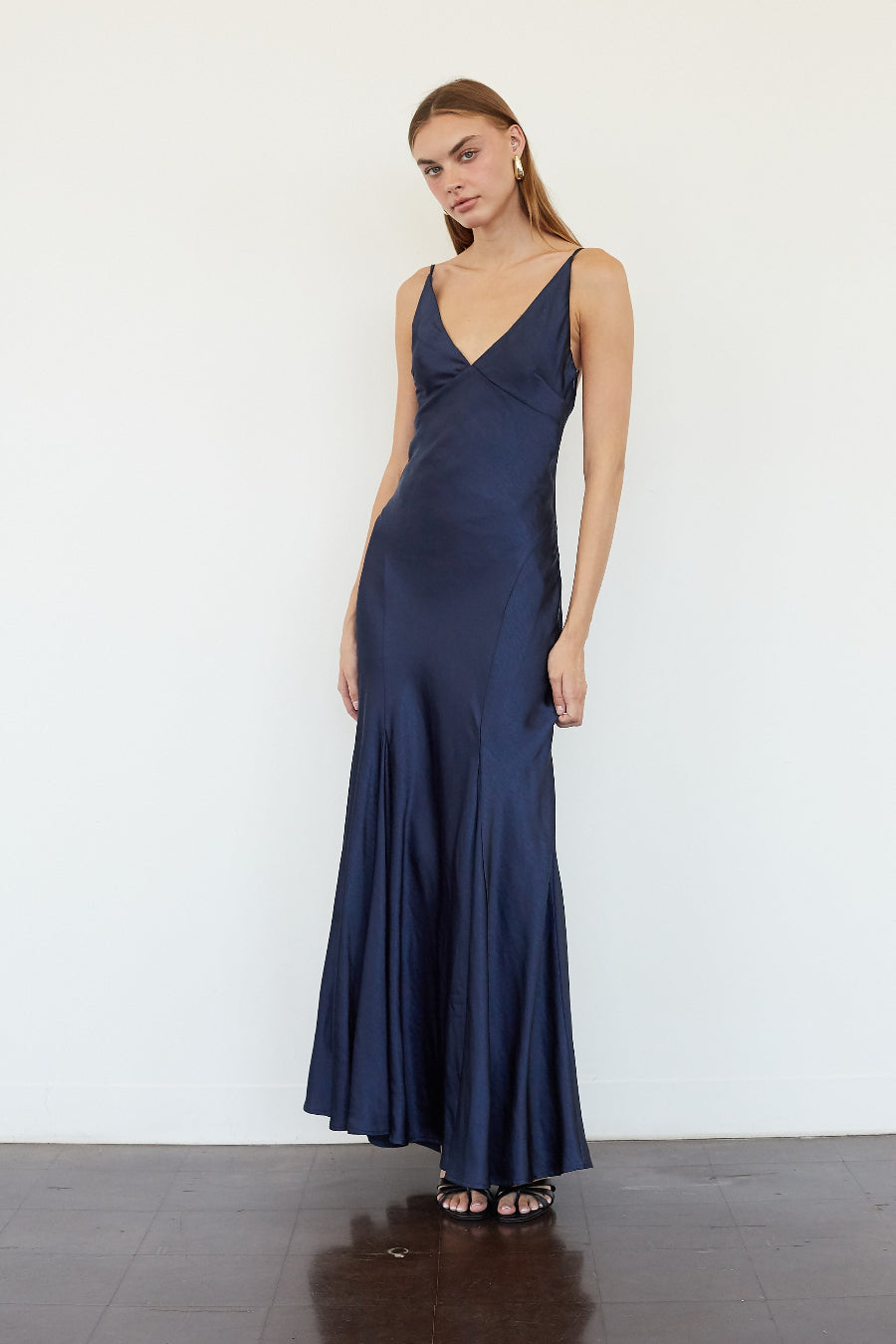 Cheridan Satin Maxi Dress