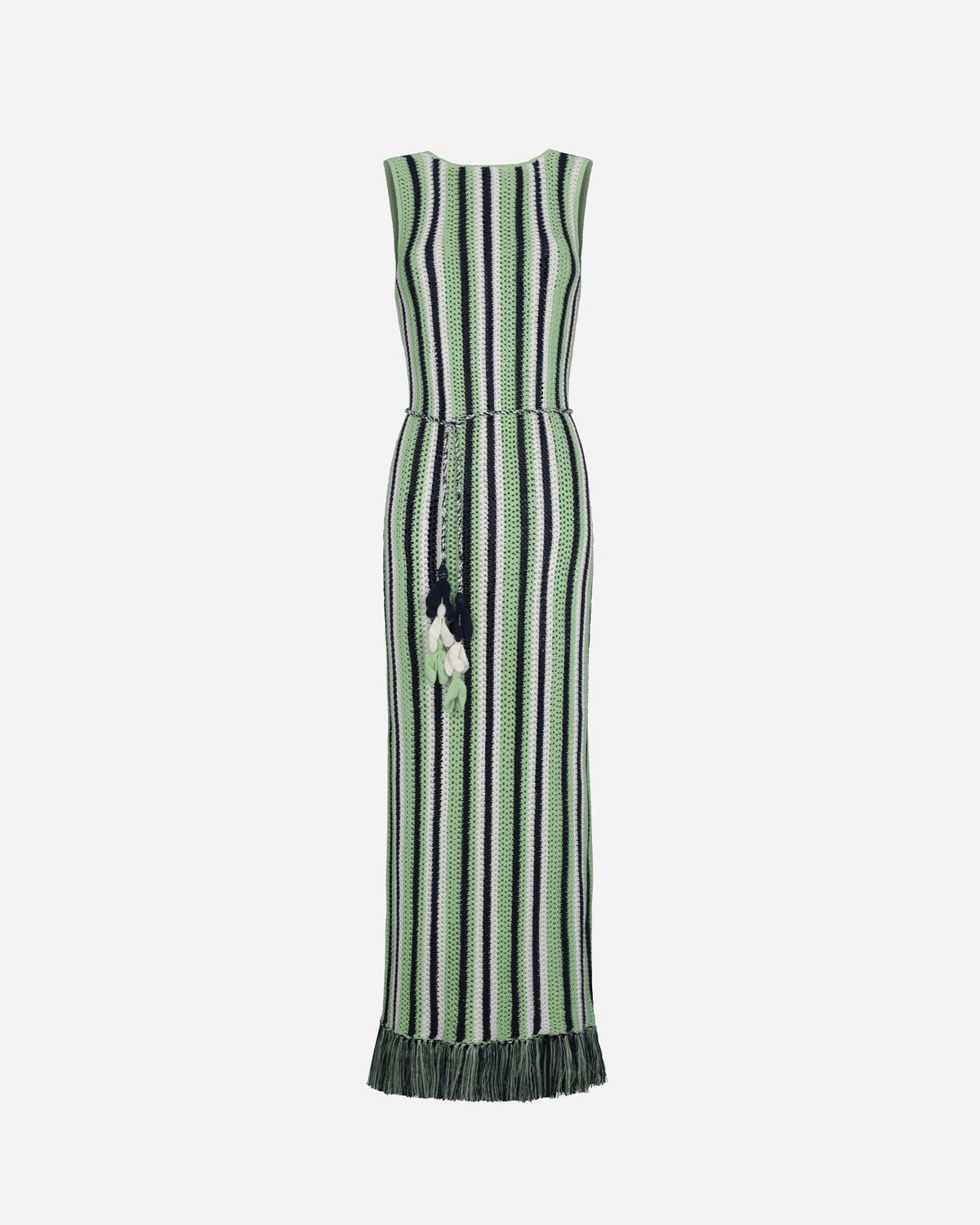 Misti Midi Dress| Matcha Green / Cobalt