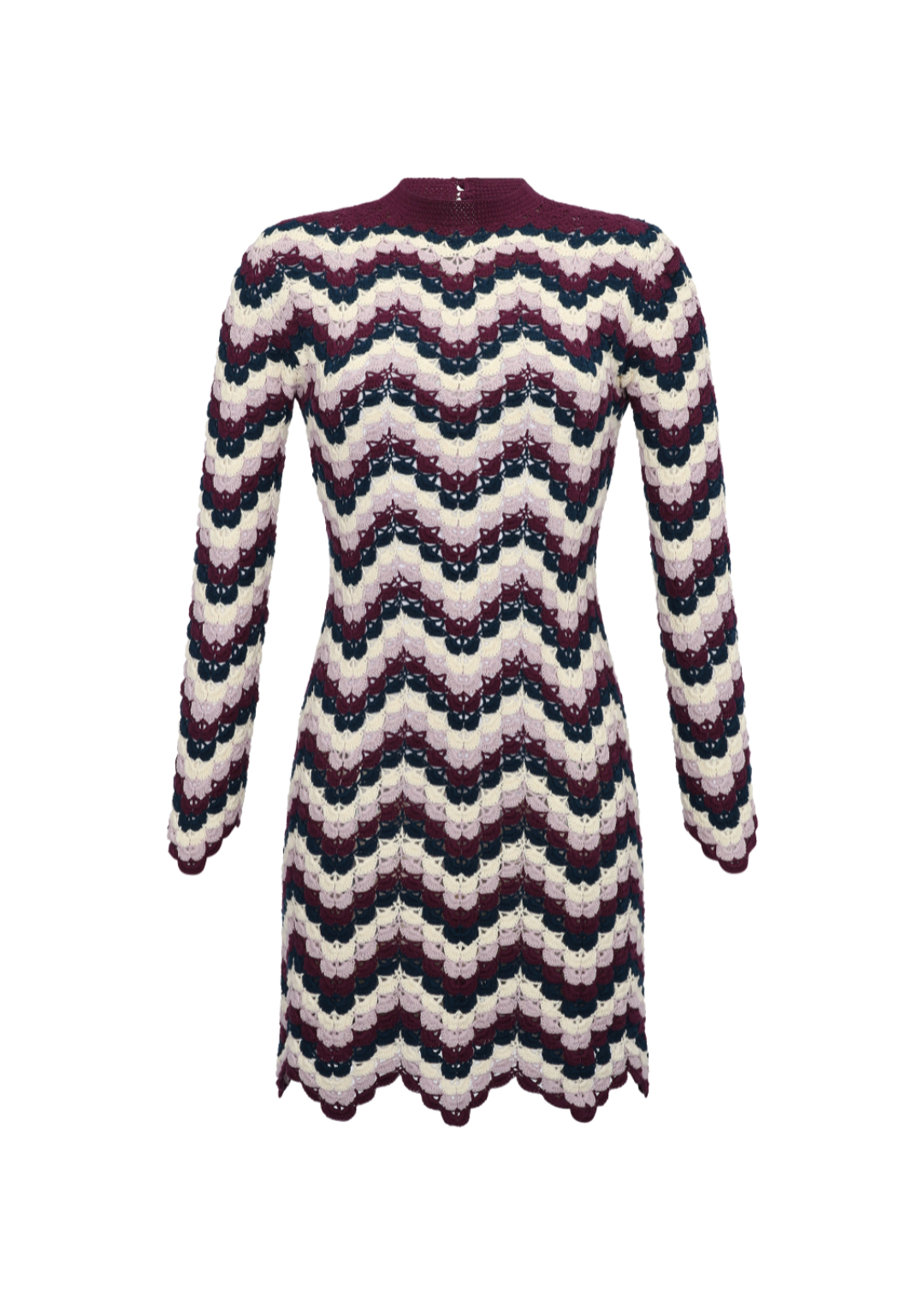 Victoria Mini Dress | Grape Blue