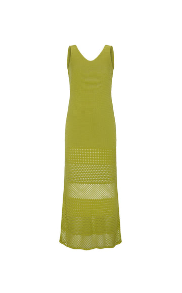 Ensenada Maxi Dress | Lime Green