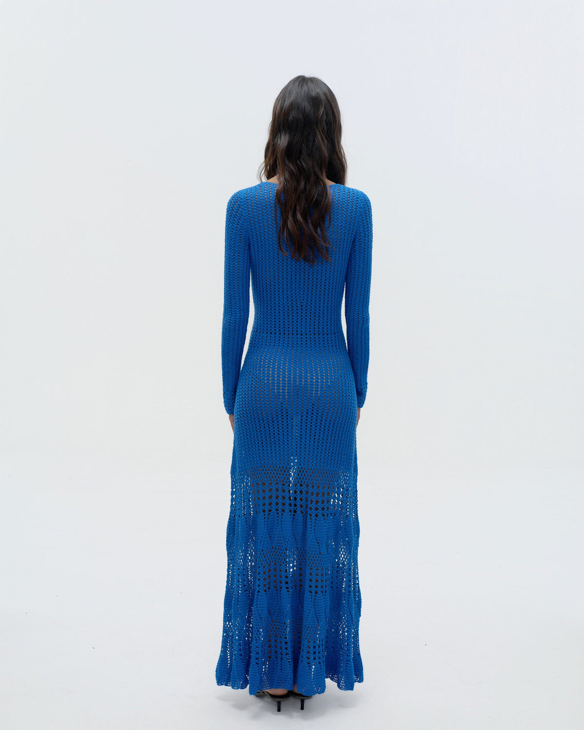 Reflejo Midi Dress | Steel Blue