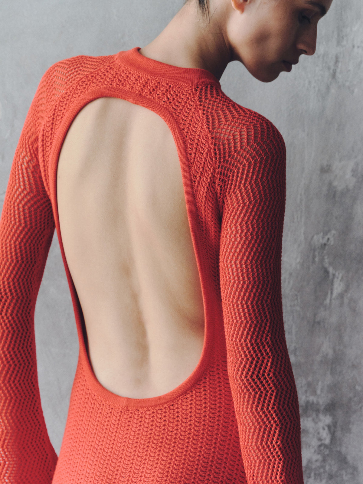 Cumbre Maxi Dress | Tangerine
