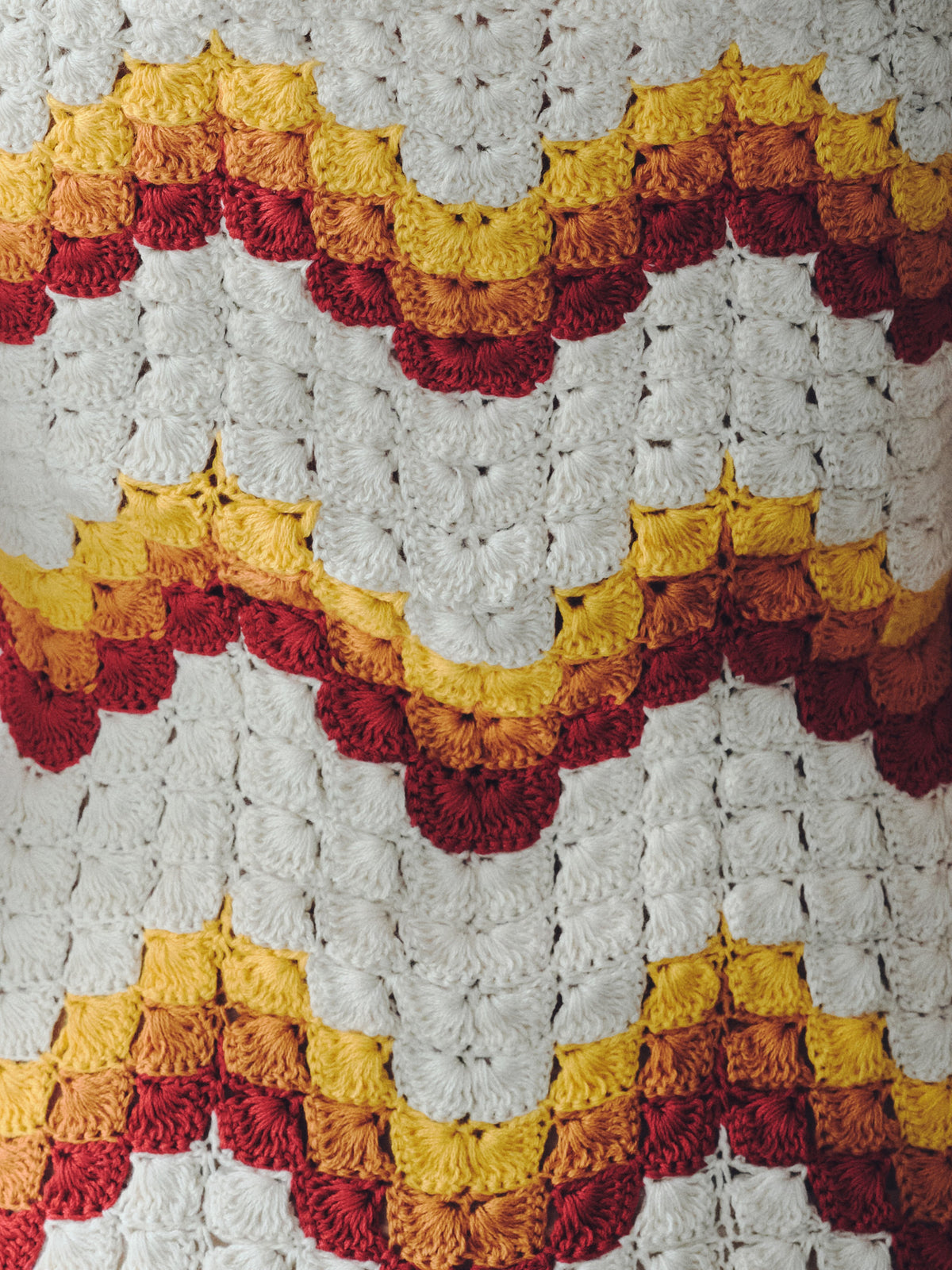 Marea Crochet Maxi Dress | Tangerine - Yellow