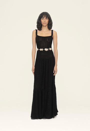 Lima Black Maxi Dress