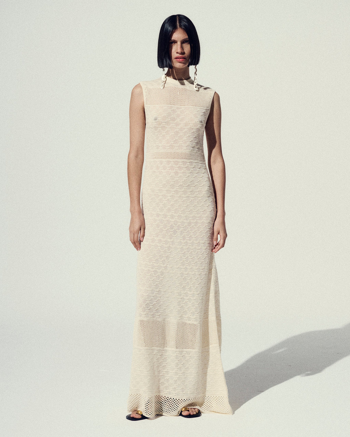 Frontera Maxi Dress | Ivory