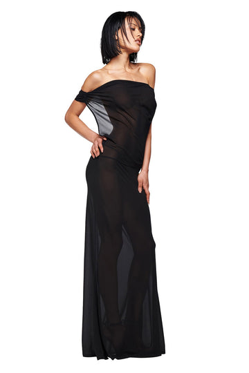 Kahlo Maxi Dress - Black