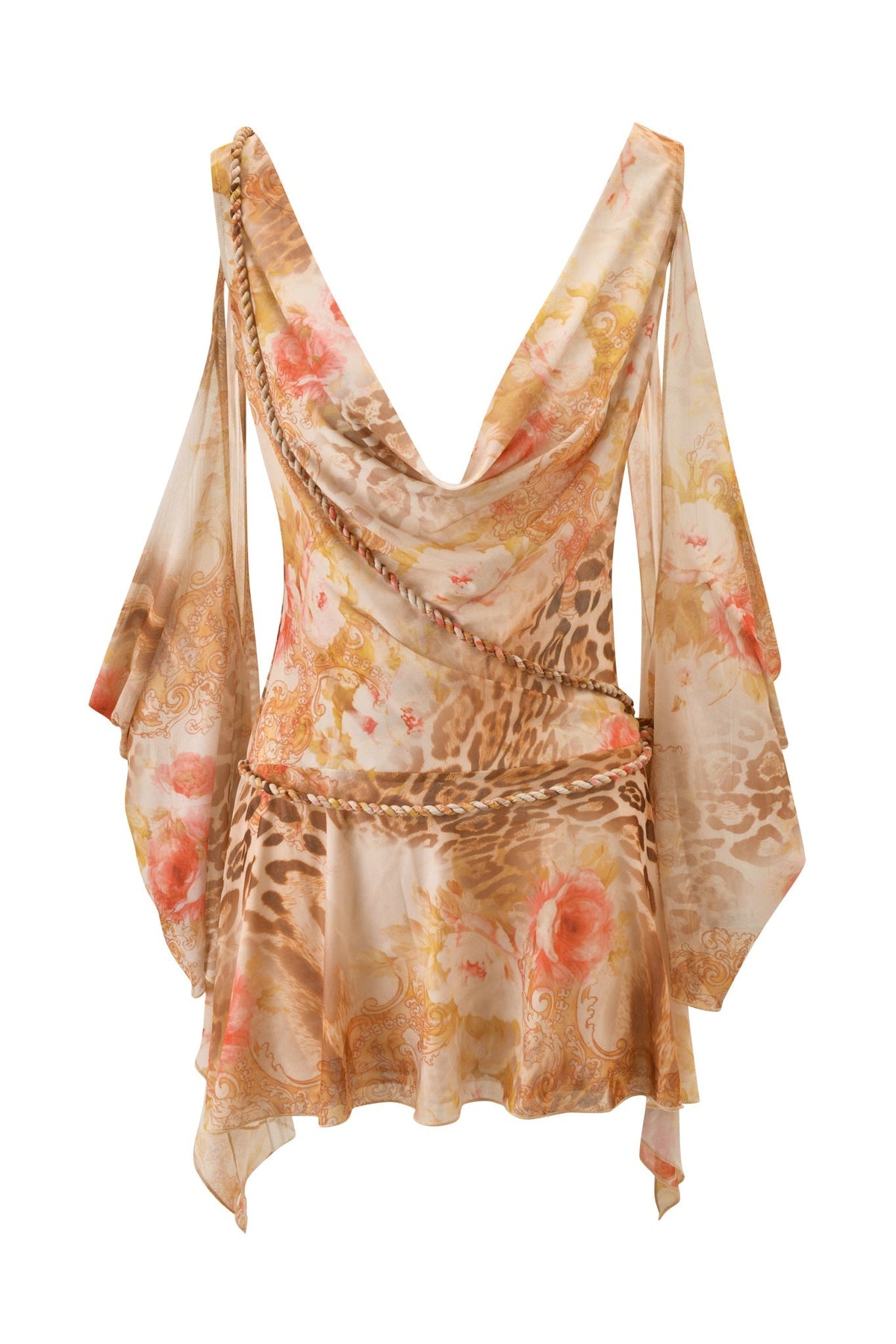 Eriska Mini Dress - Desert Rose