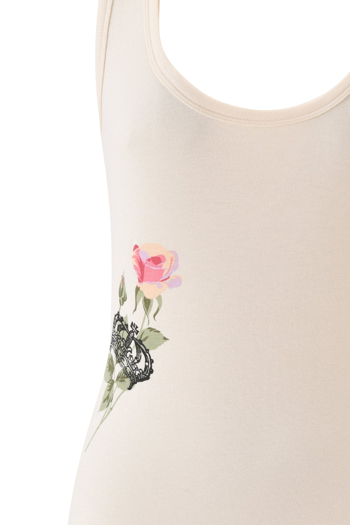 Diamond 2-In-1 Mini Dress - Cream