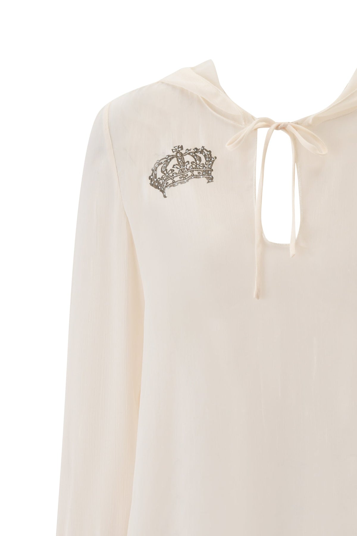 Diamond 2-In-1 Mini Dress - Cream