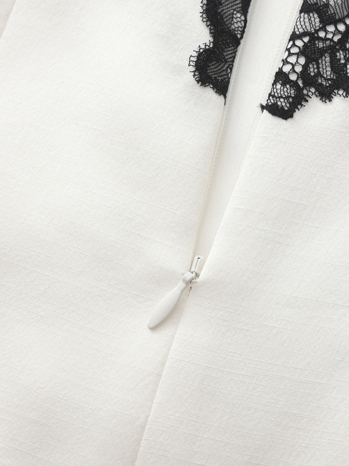 Daniela Lace Halter White Mini Dress (Final Sale)