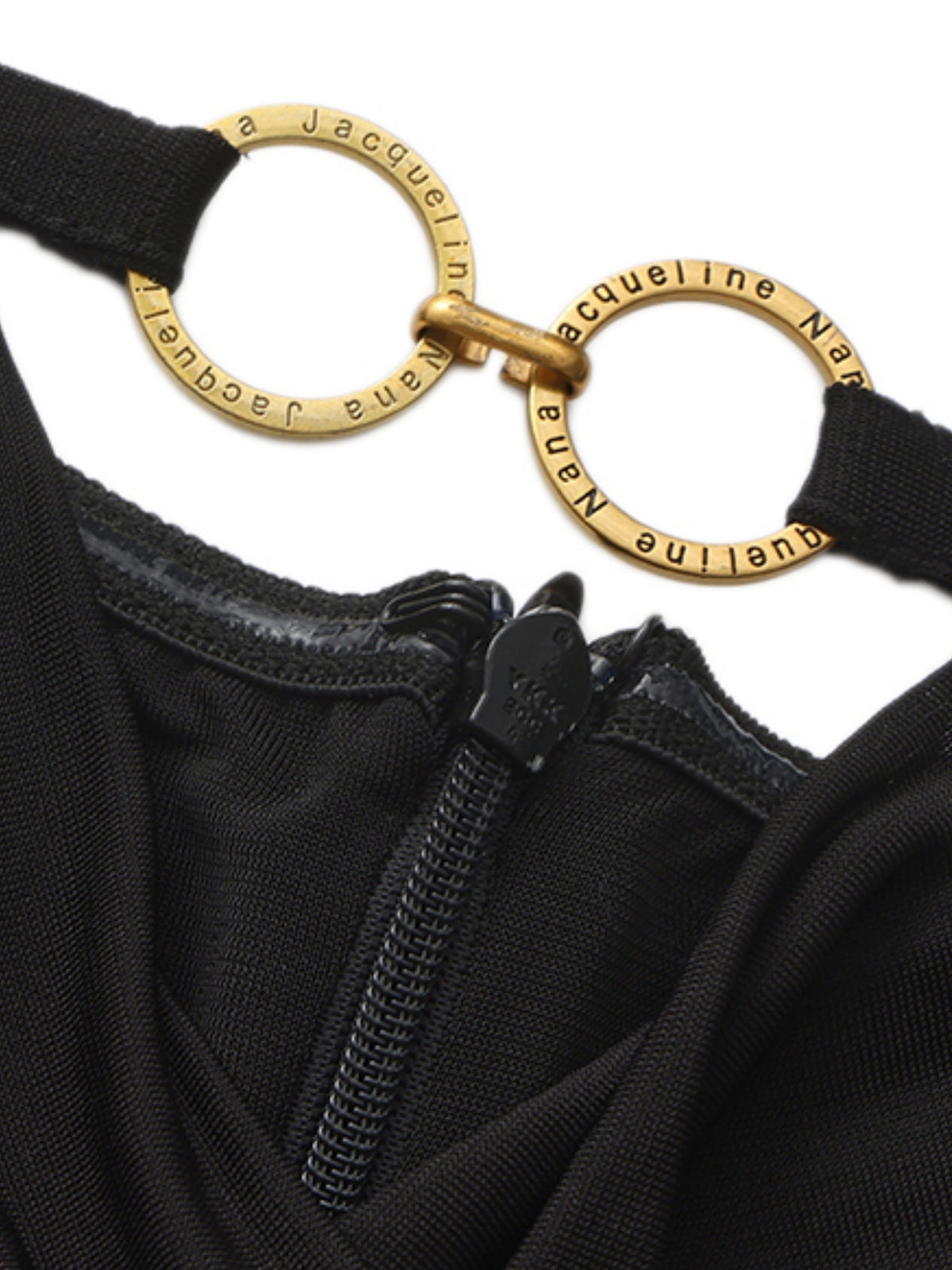 Fiora Irregular Black Dress