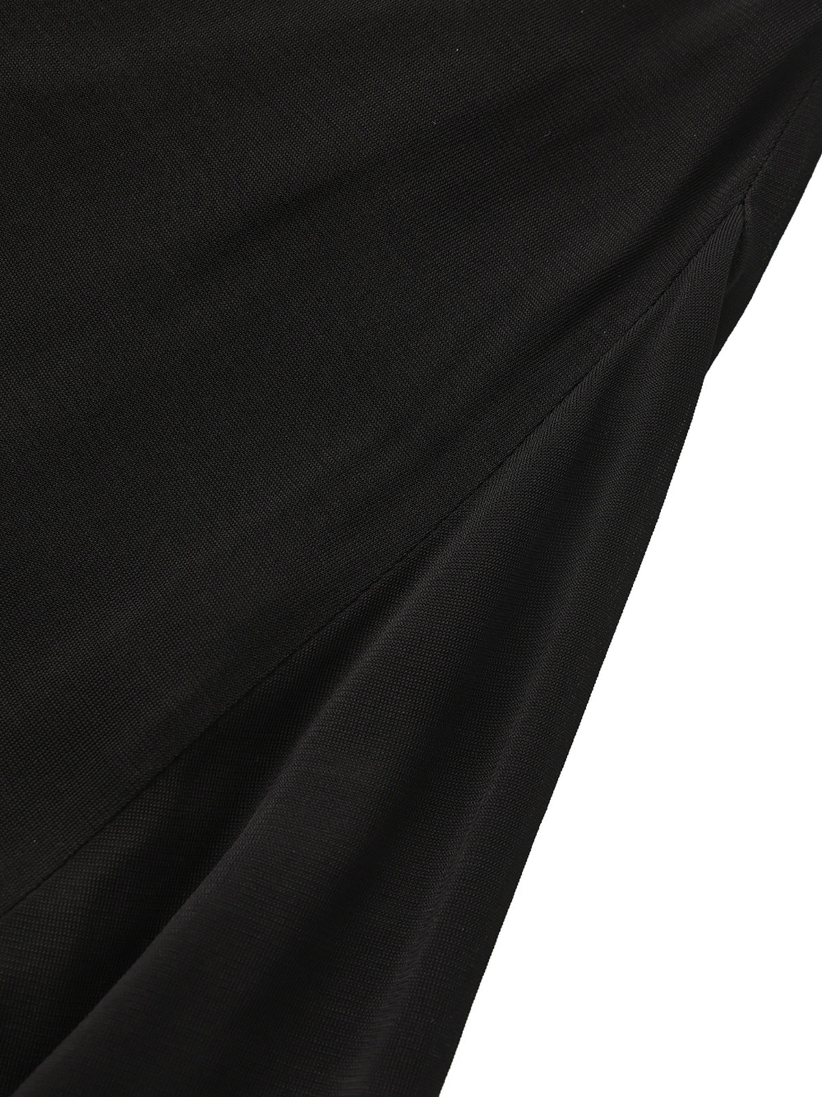 Fiora Irregular Black Dress