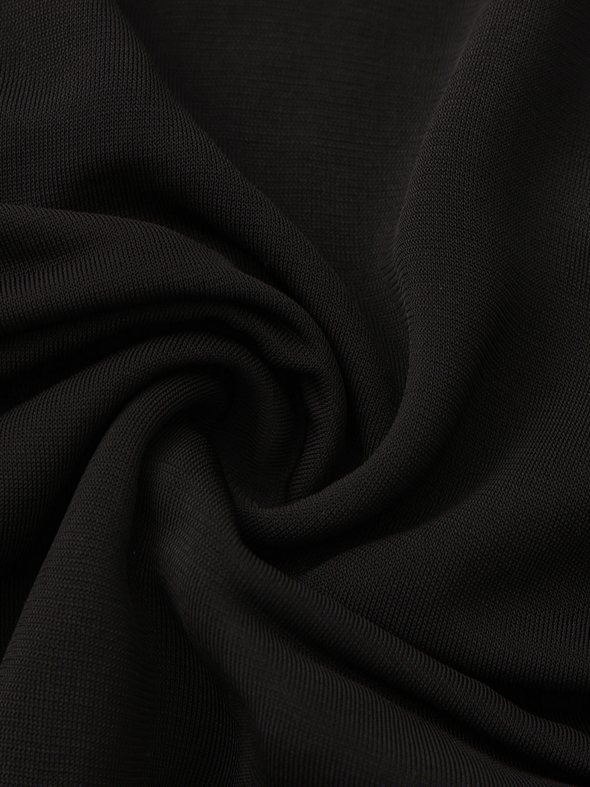 Fiora Irregular Black Dress