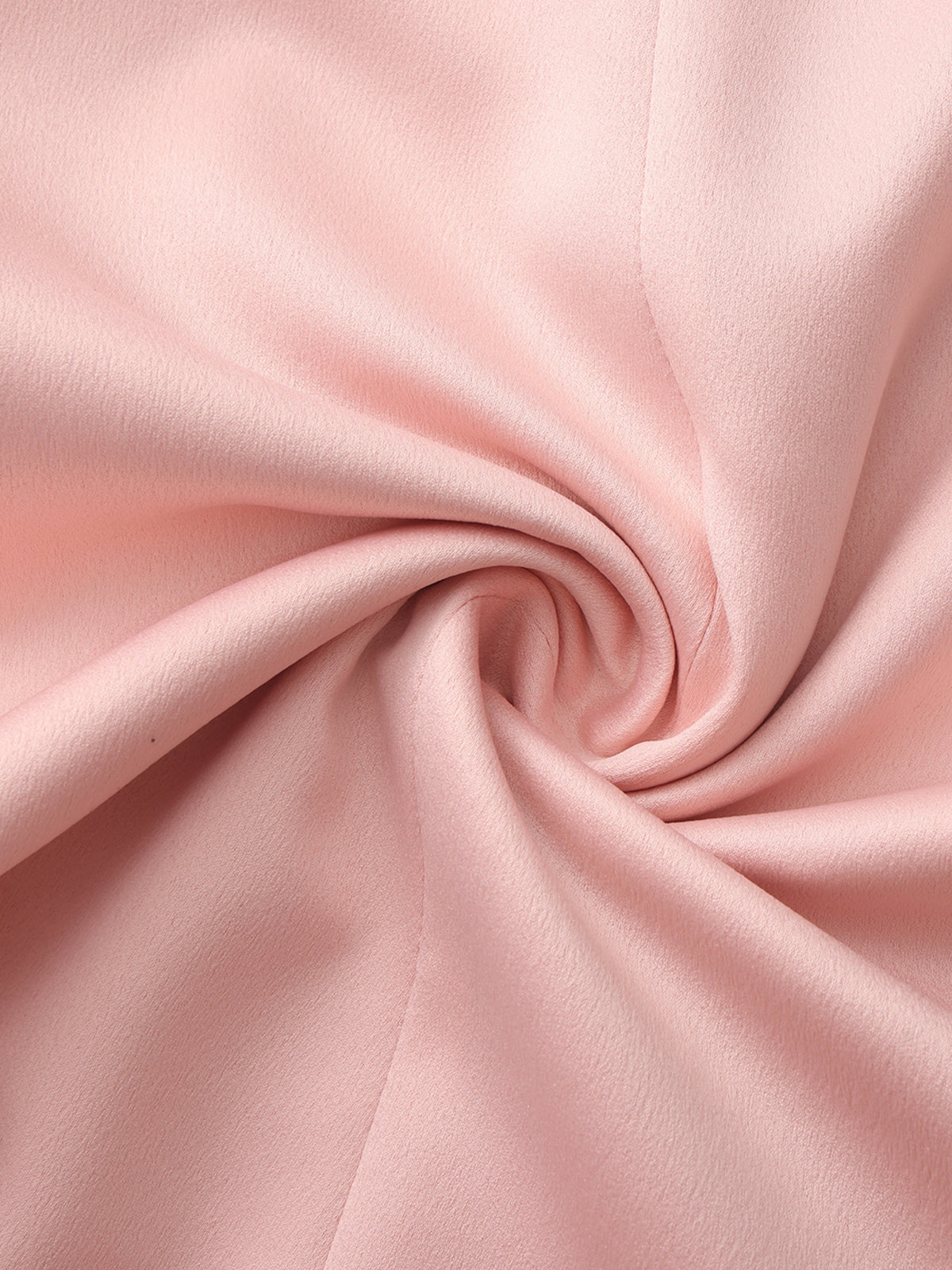Brielle Twist-Front Peach Pink Dress