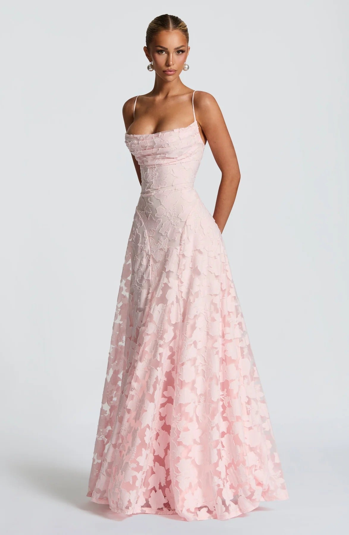 Briar | Women's Floral Sleeveless Maxi Autumn Wedding Guest Dress