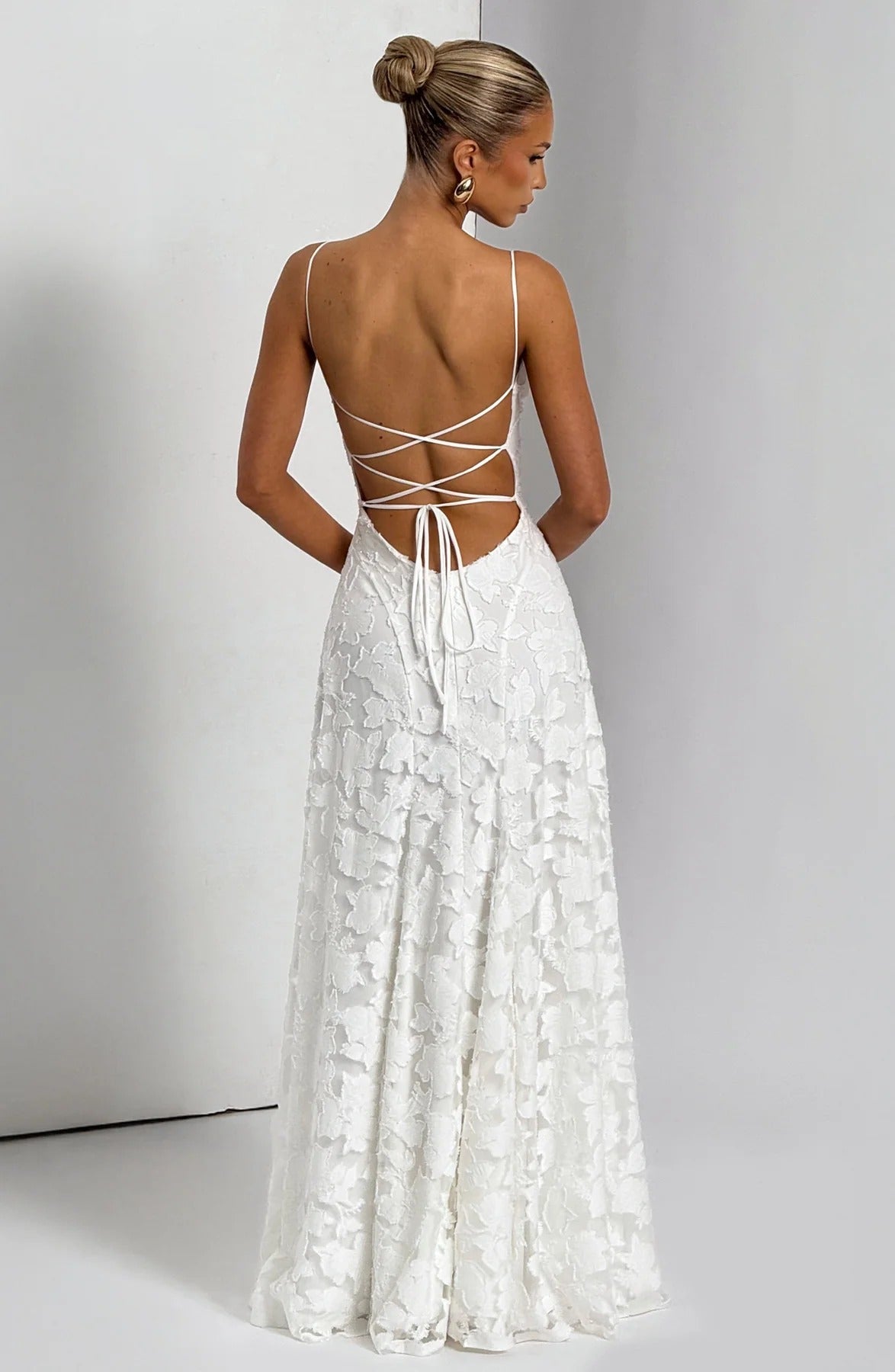 Briar | Women's Floral Sleeveless Maxi Autumn Wedding Guest Dress