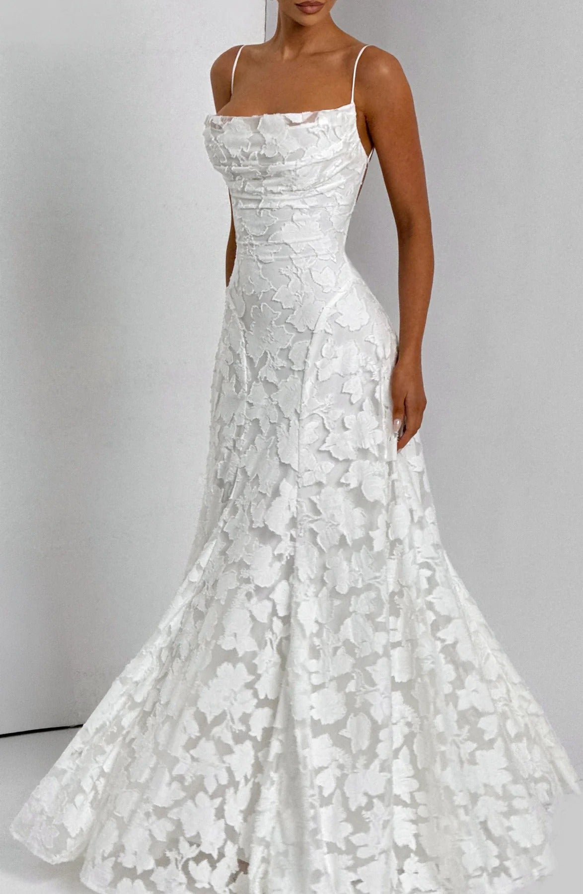 Briar | Women's Floral Sleeveless Maxi Autumn Wedding Guest Dress