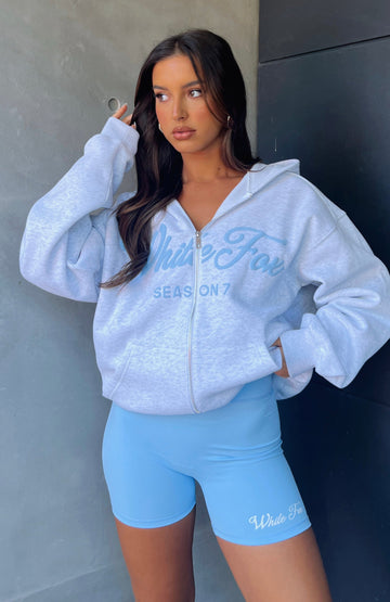 Season 7 Zip Front Hoodie Dawn
