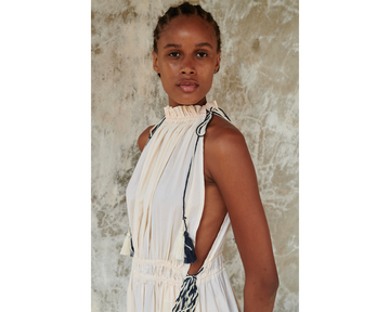 Indus Maxi Dress Ivory