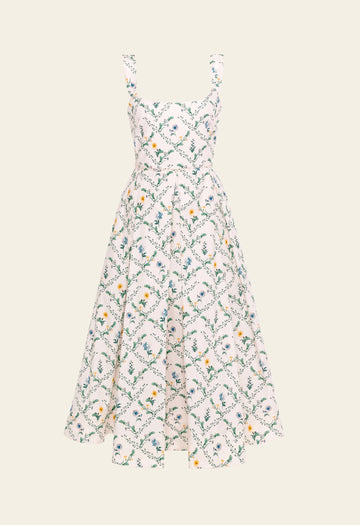 Alcaparra Brisa  Midi Dress