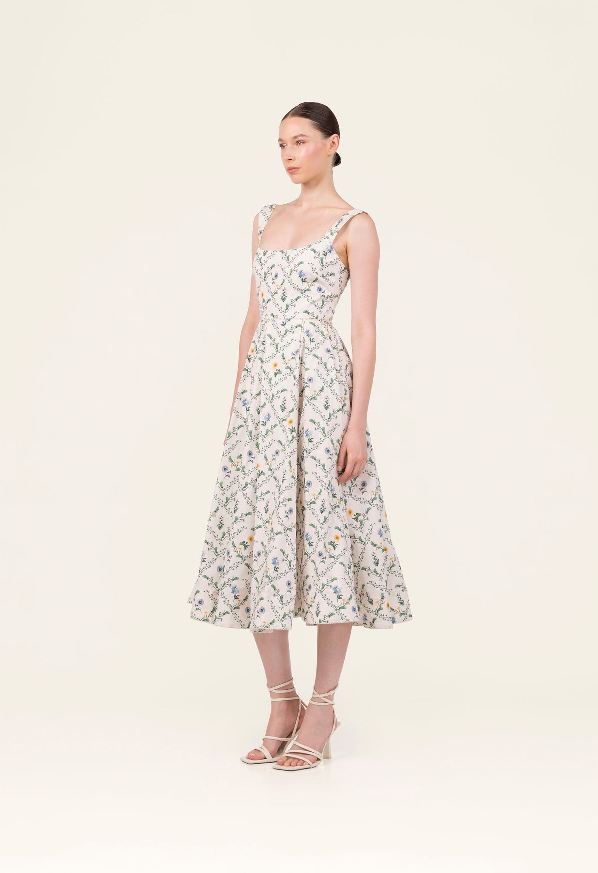 Alcaparra Brisa  Midi Dress