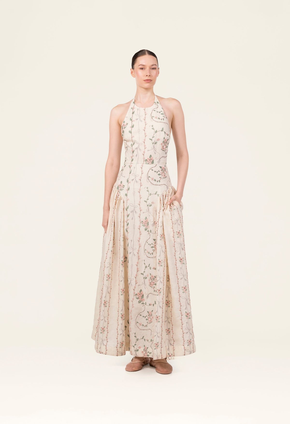 Balsa Navegante Midi Dress