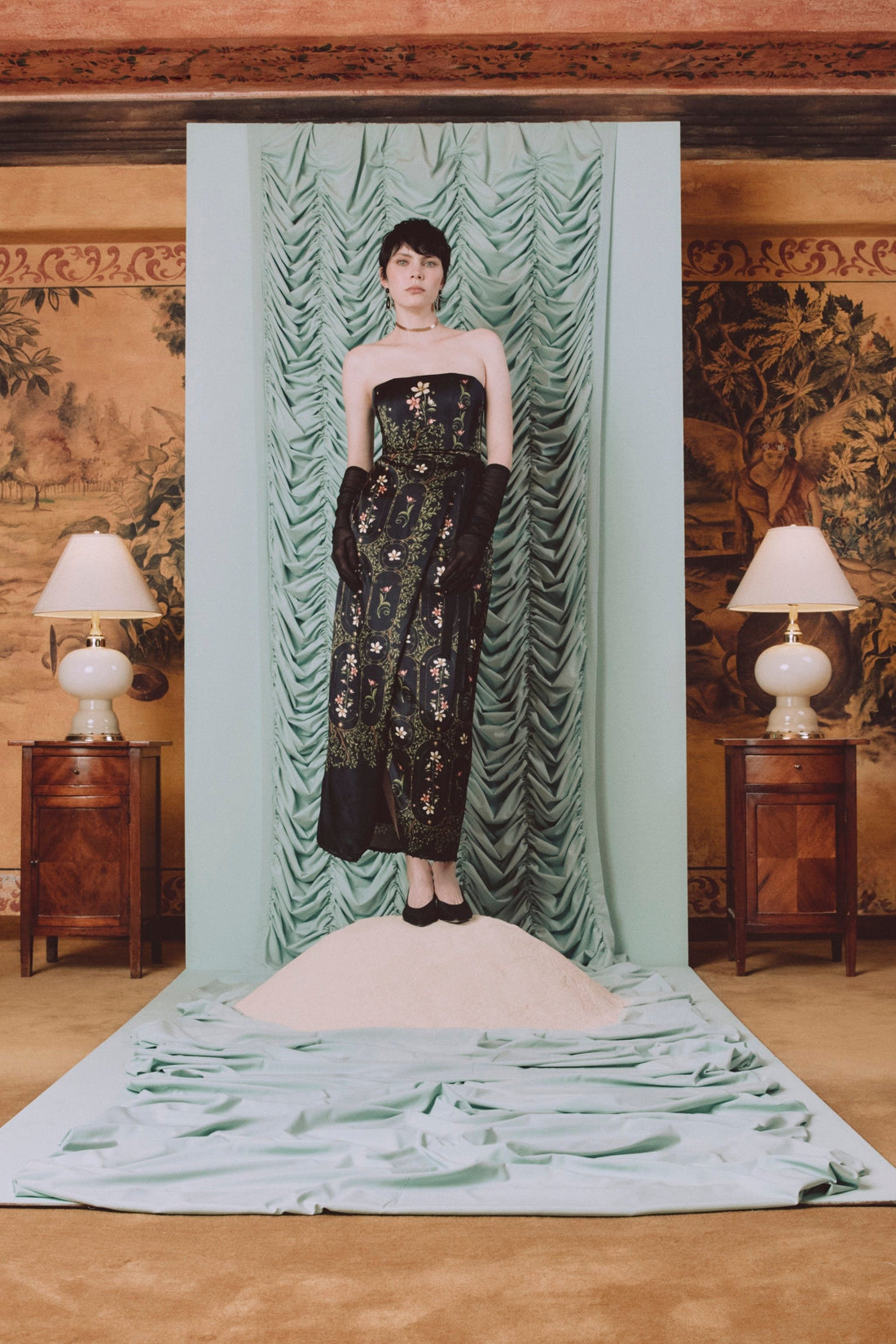 Cinéfila Noche Maxi Dress