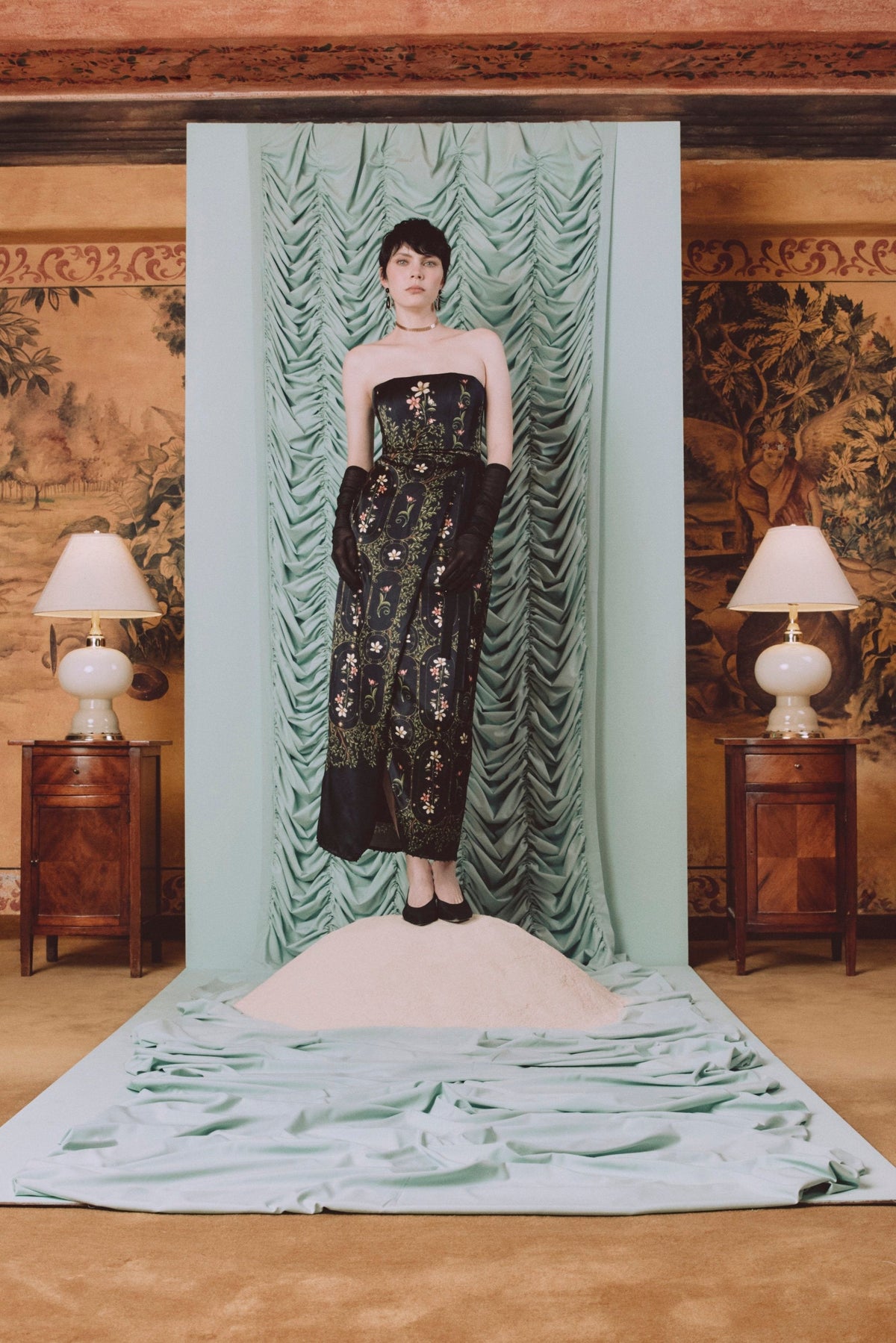 Cinéfila Noche Maxi Dress