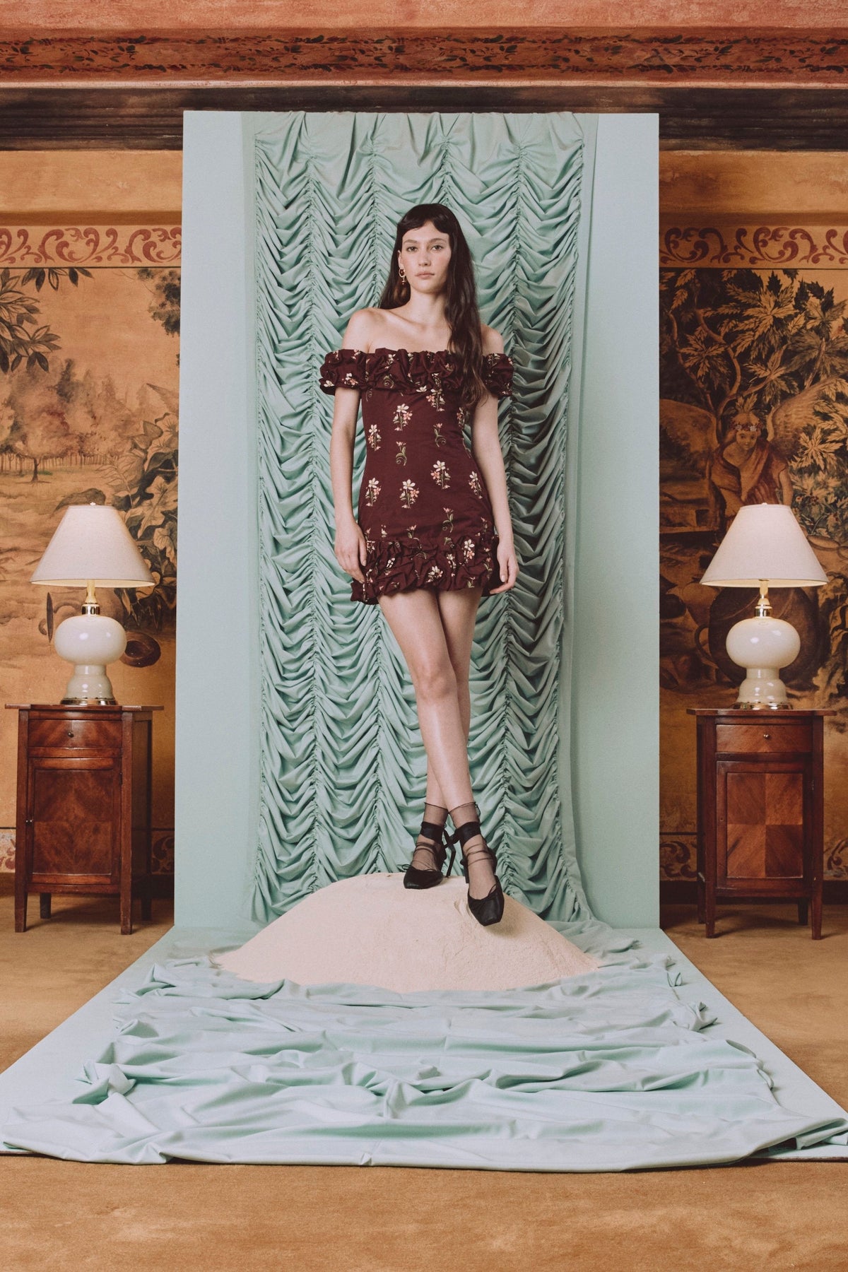 Jardin Noche Mini Dress