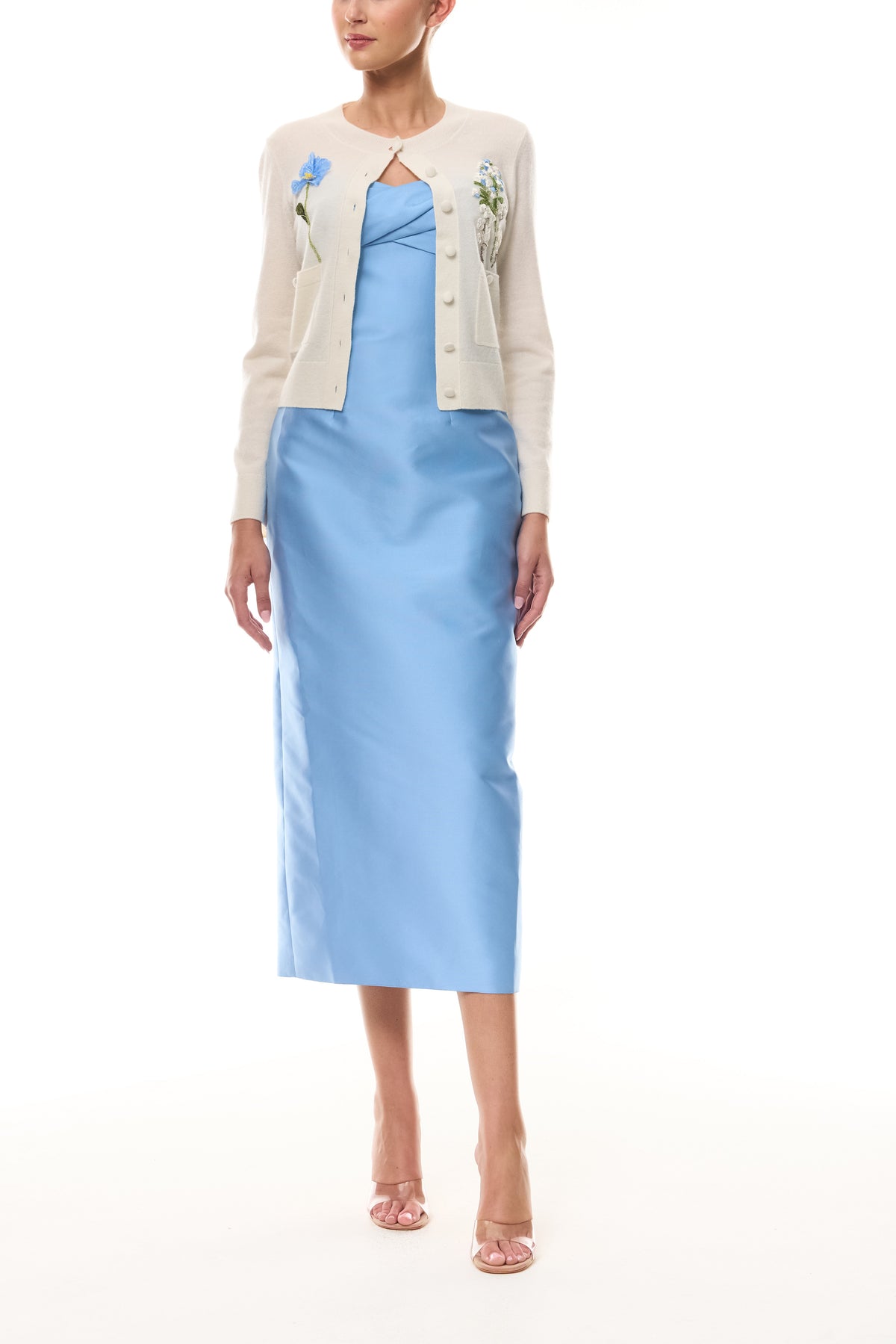 Bluebelle Draped Cocktail Dress