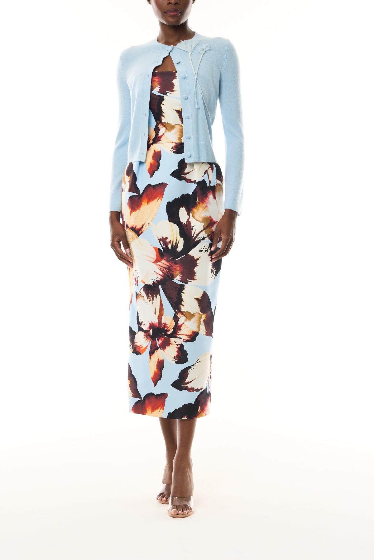 Floral Printed Cocktail Dress