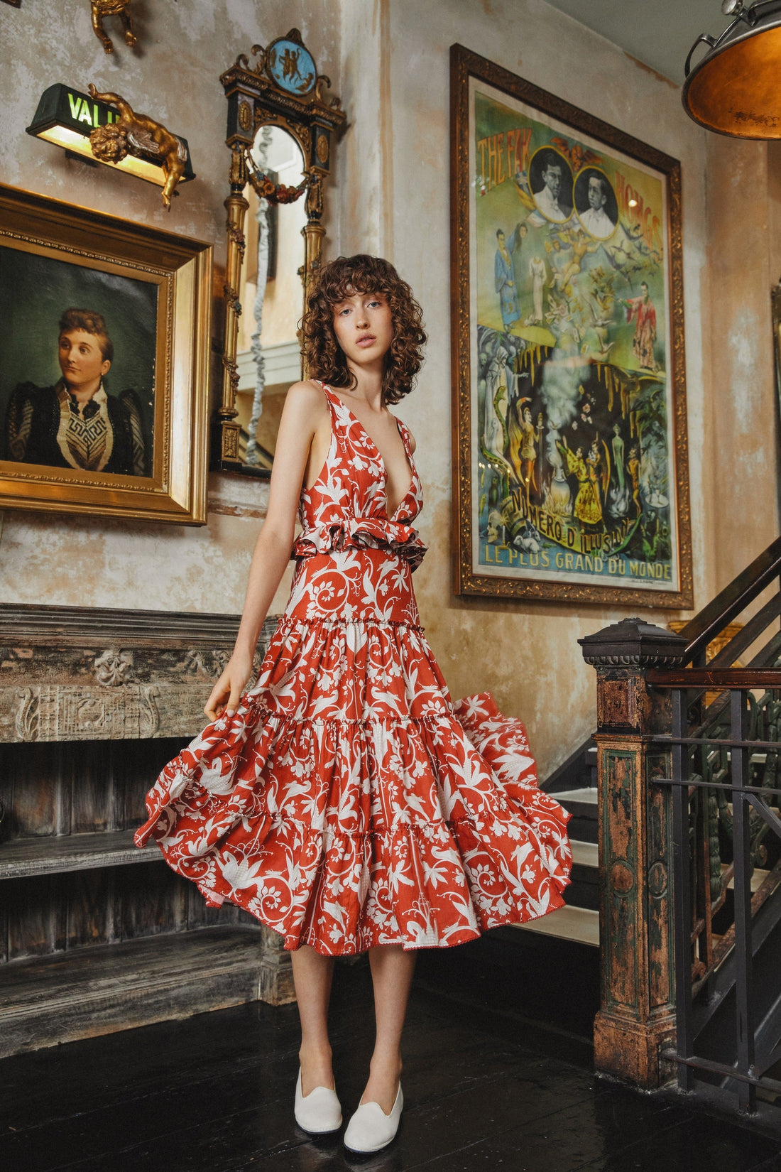 Lago Maiz Midi Dress