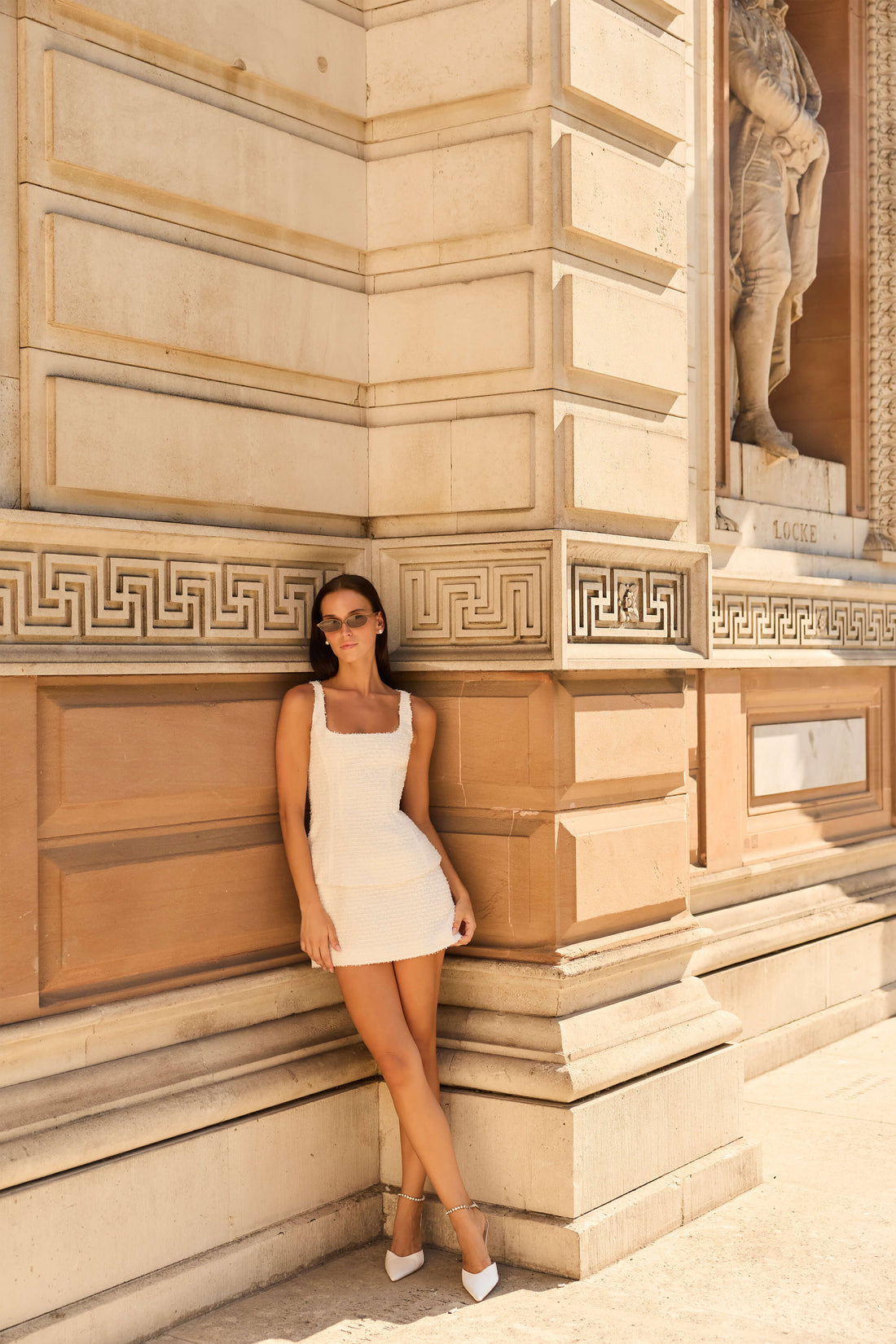 Peplum Mini Dress