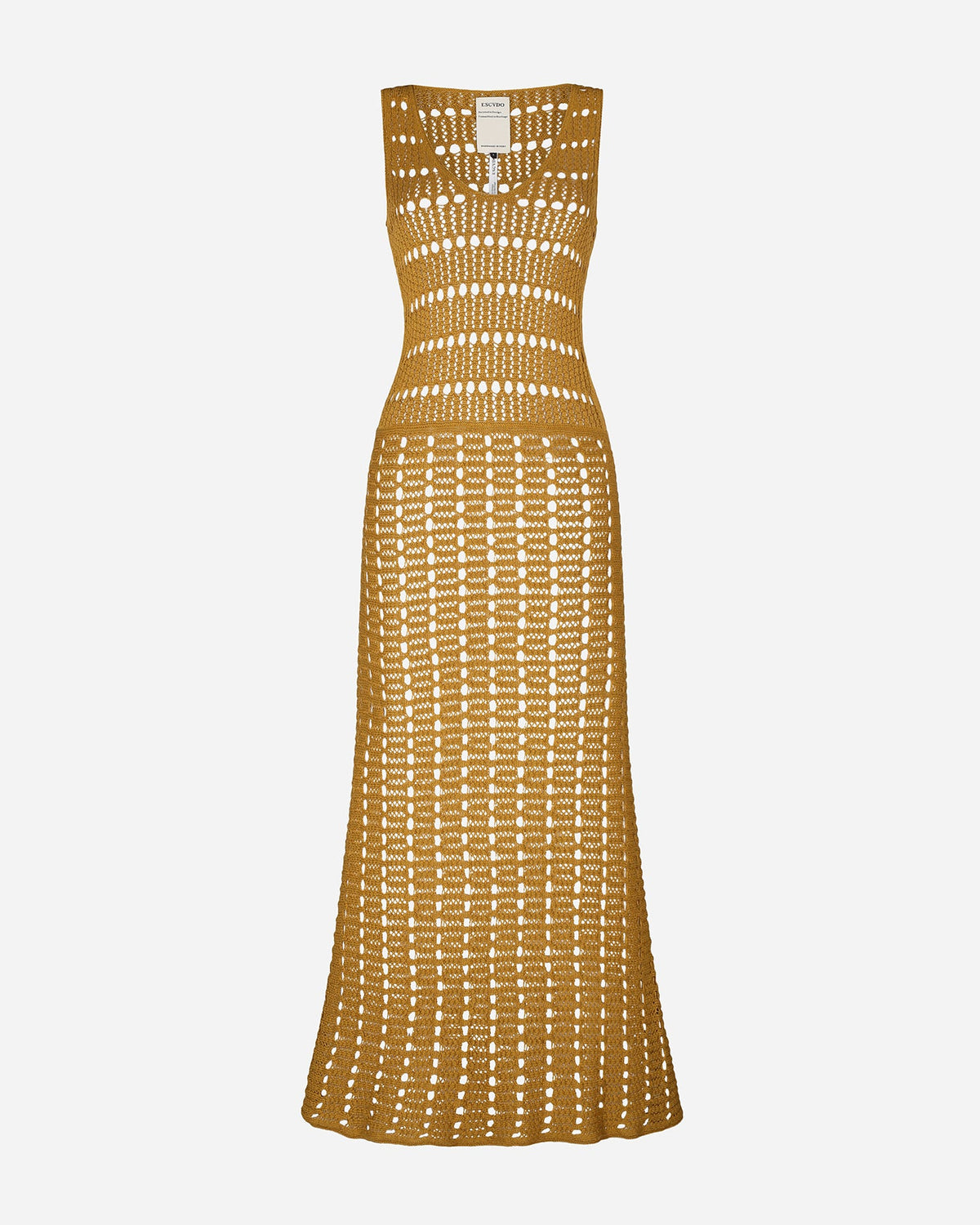 Mishi Sleevless Midi Dress | Golden
