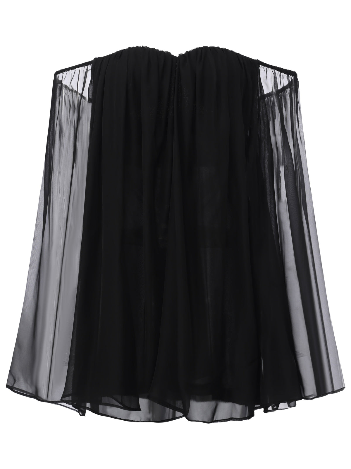 Carmen Off-Shoulder Black Dress