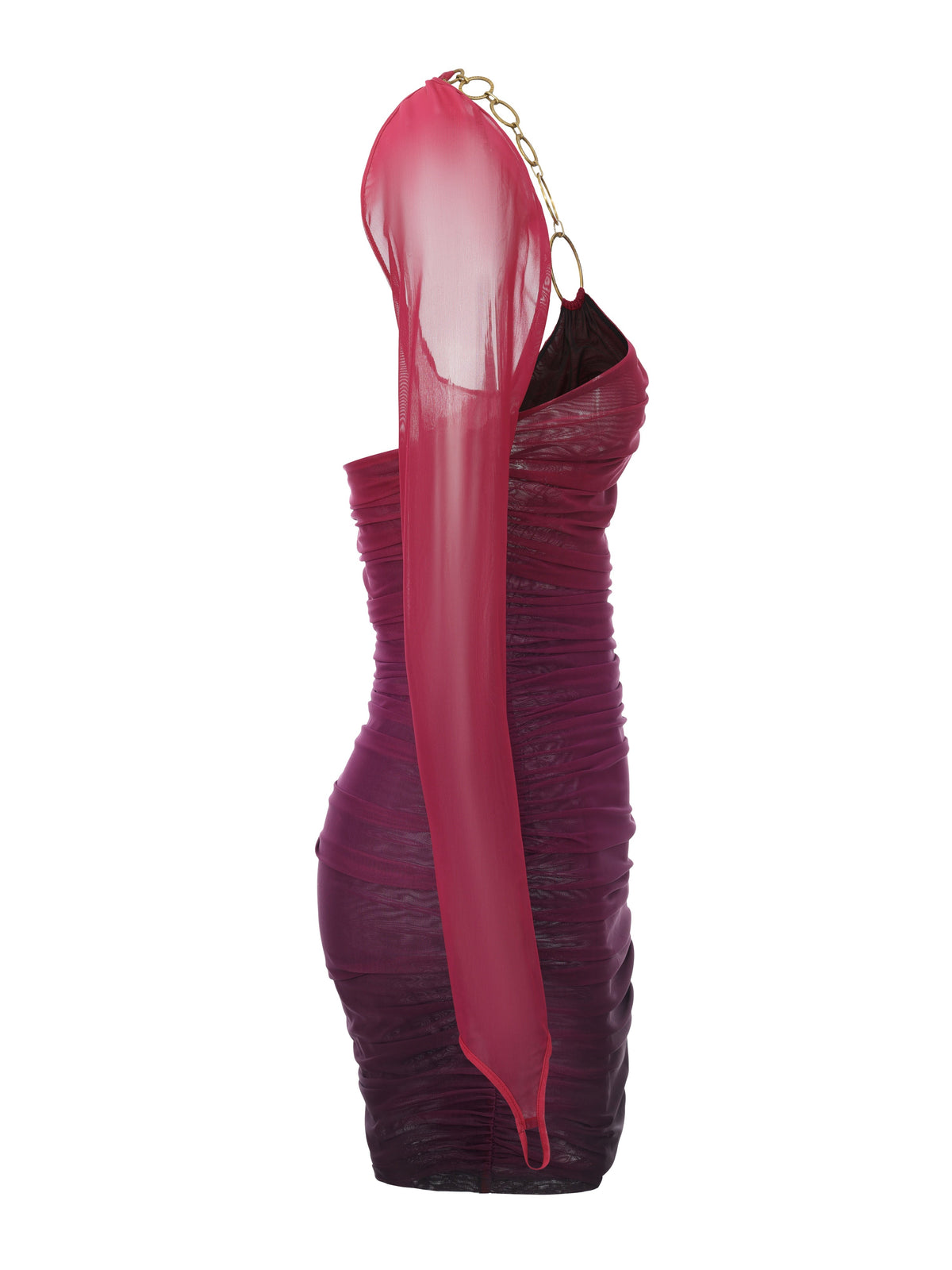 Violetta One-Shoulder Gradient Dress