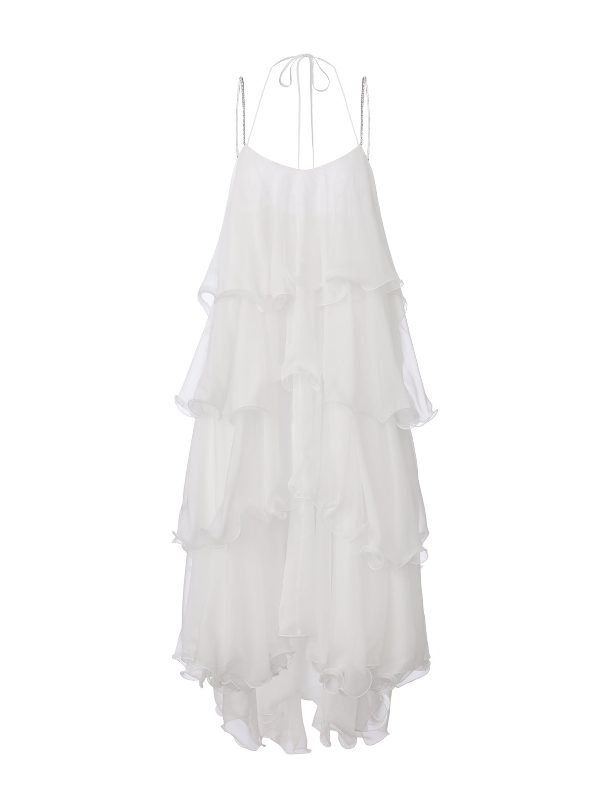 Florence Tiered White Dress