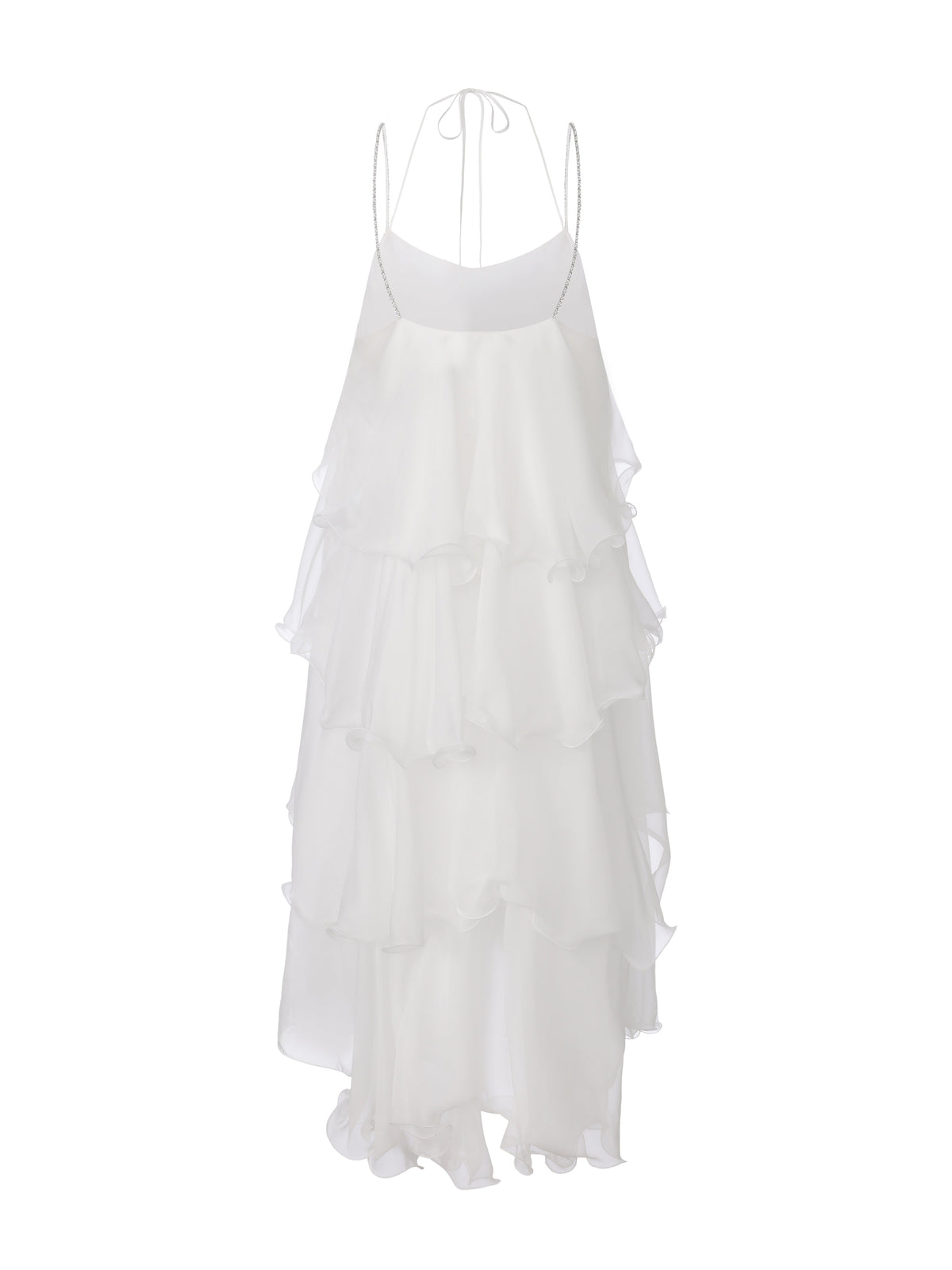 Florence Tiered White Dress