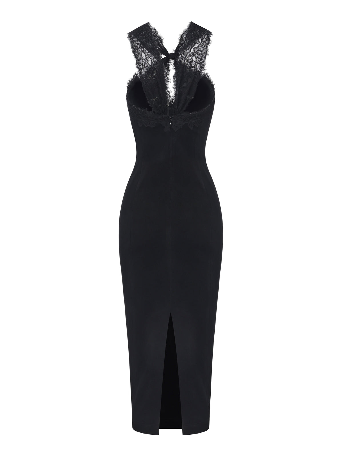 Alexandra Cutout Black Dress