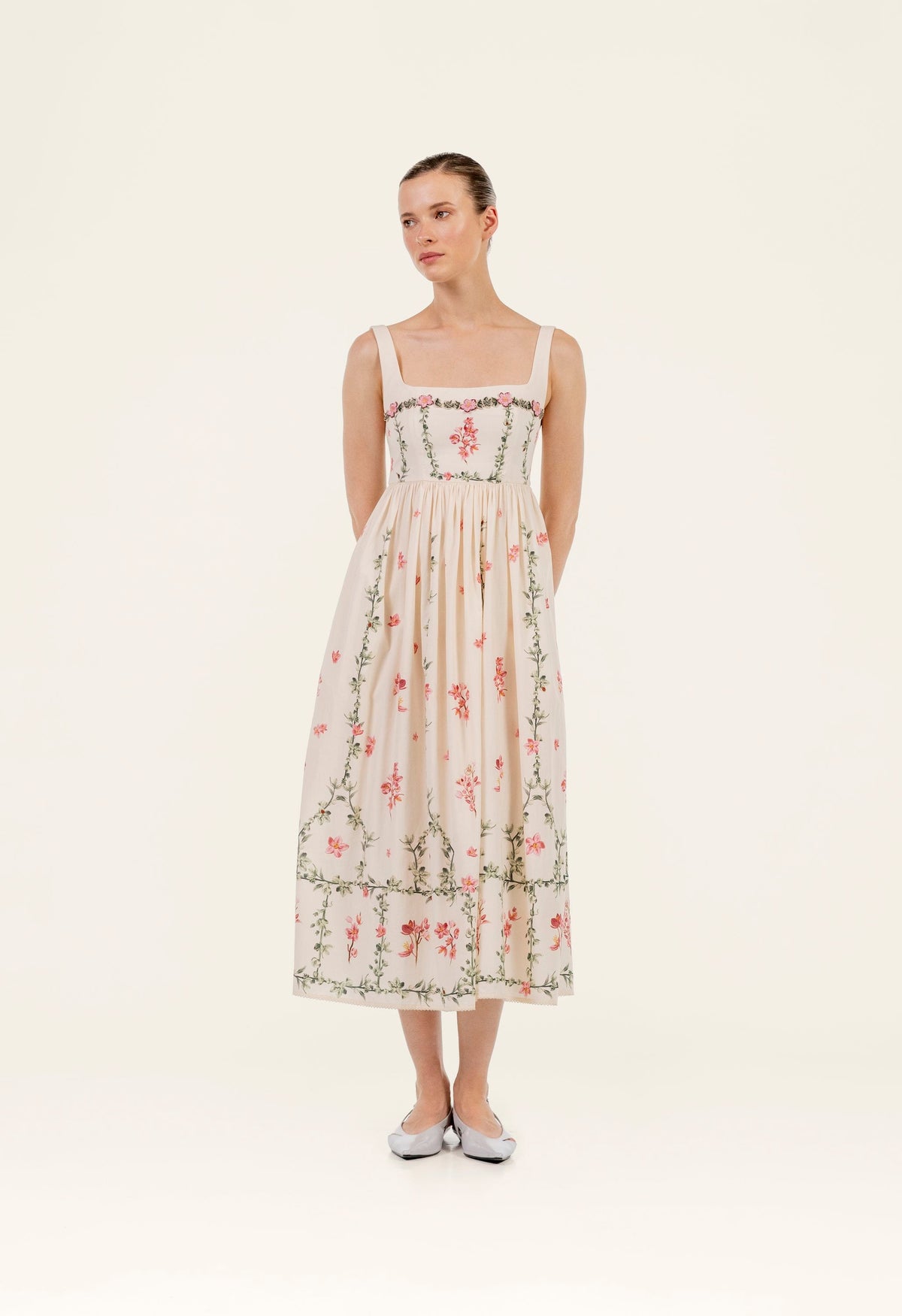 Barbara Cauca Midi Dress