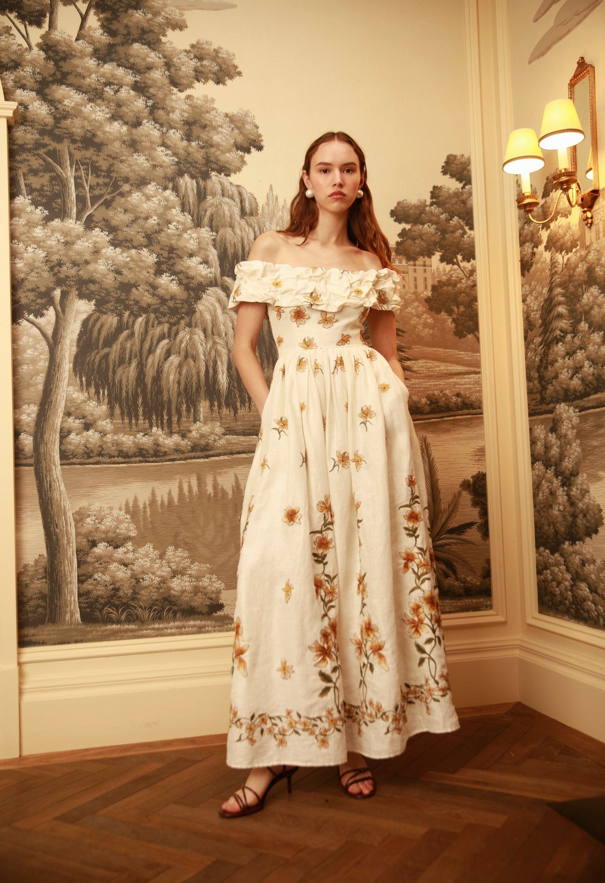 Espliego Promesa Maxi Dress